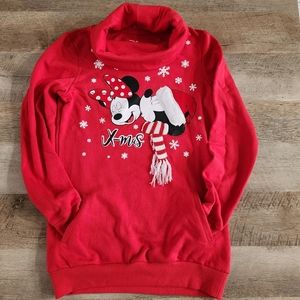 Mickey and Minnie Mouse Disney Christmas Sweatshirt
